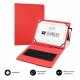 Универсален калъф за таблет и клавиатура Subblim SUB-KT1-USB002 10.1 Универсален калъф за таблет и клавиатура Subblim SUB-KT1-USB002 10.1