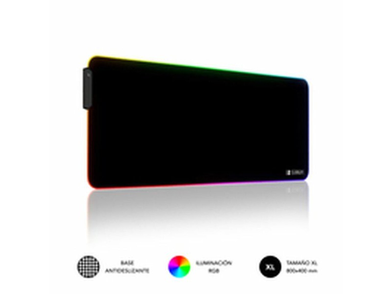 Подложка за мишка Subblim LED RGB Многоцветен XL