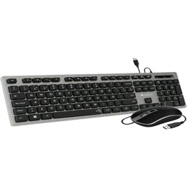 Клавиатура с мишка Subblim SUBKBC-CEKE50 Испанска Qwerty