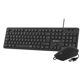 Клавиатура с мишка Subblim SUBKBC-CSSK01 Черен QWERTY