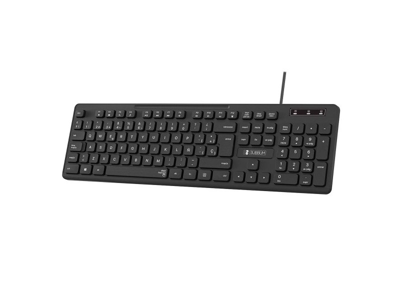 Цифрова клавиатура Subblim SUBKBC-0SSK50 Черен Испанска Qwerty QWERTY