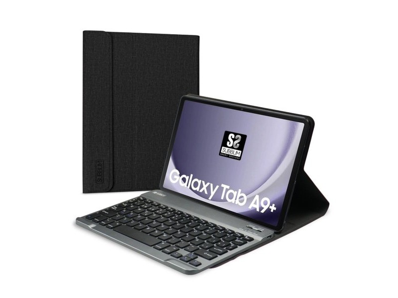 Калъф за таблет Subblim SUBKT3-BTS060 Черен Испанска Qwerty QWERTY