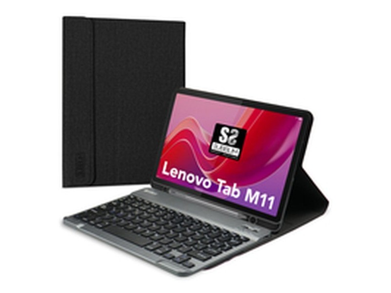 Калъф за таблет Subblim M11 Черен Испанска Qwerty QWERTY