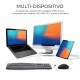Клавиатура с мишка Subblim OFFICE PROWAVE Черен Испанска Qwerty QWERTY