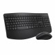 Клавиатура с мишка Subblim OFFICE PROWAVE Черен Испанска Qwerty QWERTY