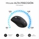 Клавиатура с мишка Subblim OFFICE PROWAVE Черен Испанска Qwerty QWERTY