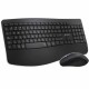 Клавиатура с мишка Subblim OFFICE PROWAVE Черен Испанска Qwerty QWERTY