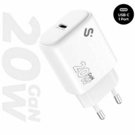Зарядно за кола Subblim SUBCHG-6G2001 Бял 20 W