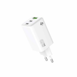 Зарядно за стена Subblim SUBCHG-6G6530 Бял 65 W 120 W