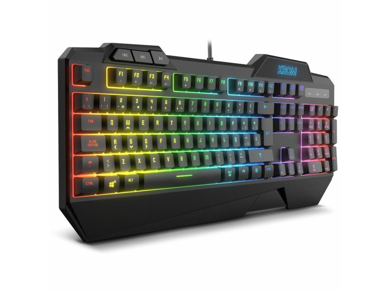Клавиатура и мишка за игра Krom NXKROMKRSHRSP Черен