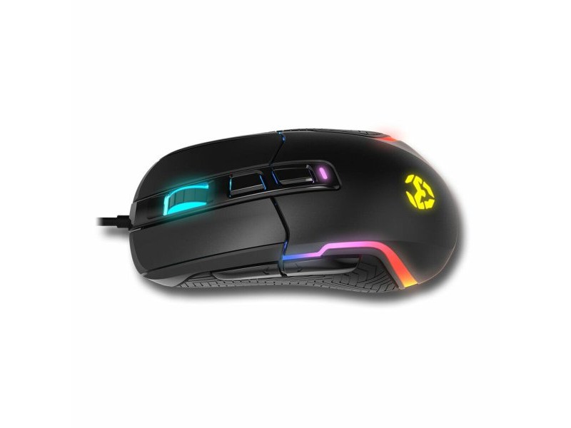 Мишка за игра Krom NXKROMKICK Черен 6200 dpi RGB