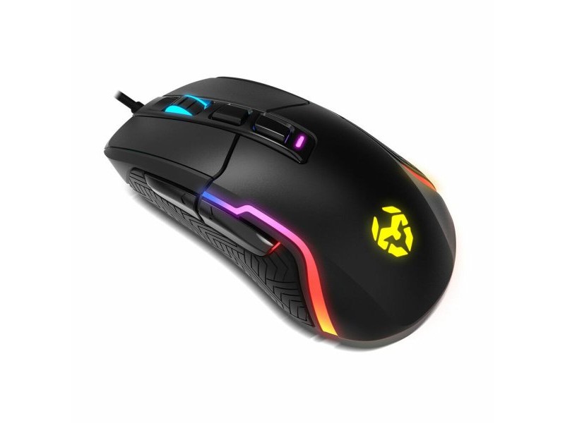 Мишка за игра Krom NXKROMKICK Черен 6200 dpi RGB