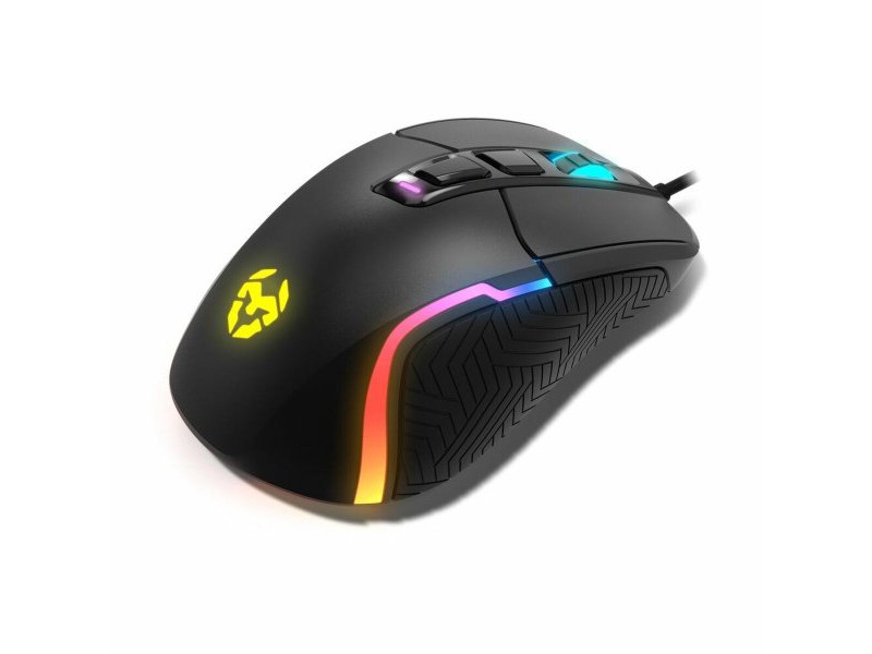 Мишка за игра Krom NXKROMKICK Черен 6200 dpi RGB