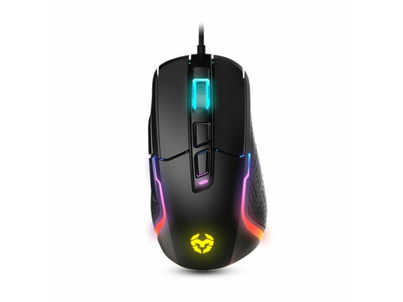 Мишка за игра Krom NXKROMKICK Черен 6200 dpi RGB