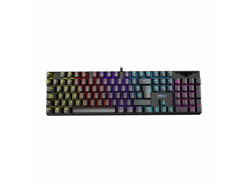 Клавиатура за игри Krom Kasic Черен Qwerty US