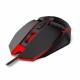 Мишка за игра Krom Kalax Черен 3200 DPI