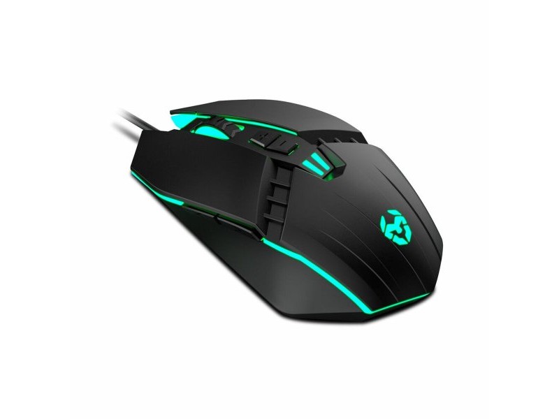 Мишка за игра Krom Kalax Черен 3200 DPI