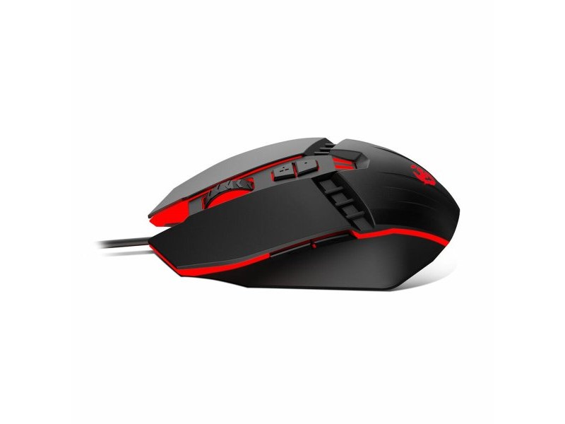 Мишка за игра Krom Kalax Черен 3200 DPI