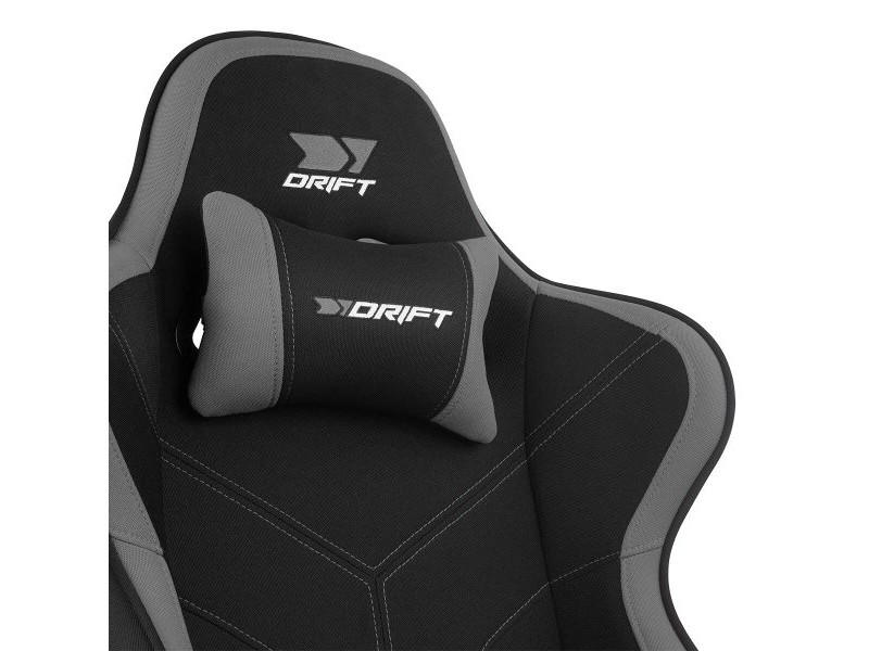 Стол за игри DRIFT DR110BGRAY Черен Сив