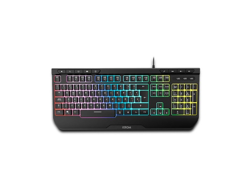 Опаковка на игра Krom Kenya Черен Испанска Qwerty