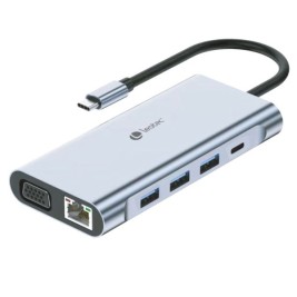 USB извод LEOTEC LEDS01 Сив 100 W