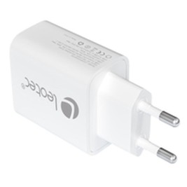 Зарядно за стена LEOTEC LECSPH30W2W 30 W Бял