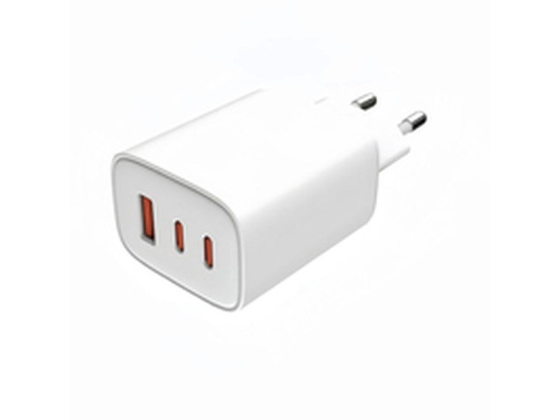 Зарядно за стена LEOTEC LECSPH65W3W2 65 W Бял