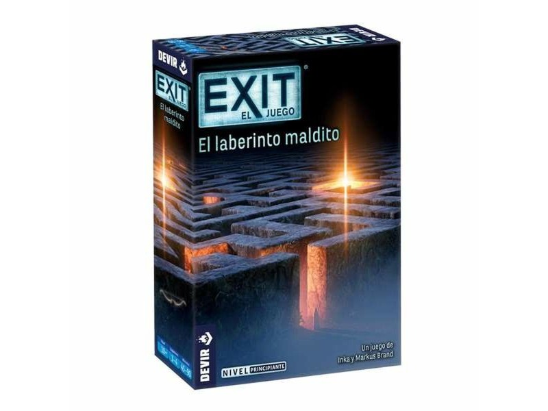 Настолна игра Devir Exit El Laberinto Maldito ES