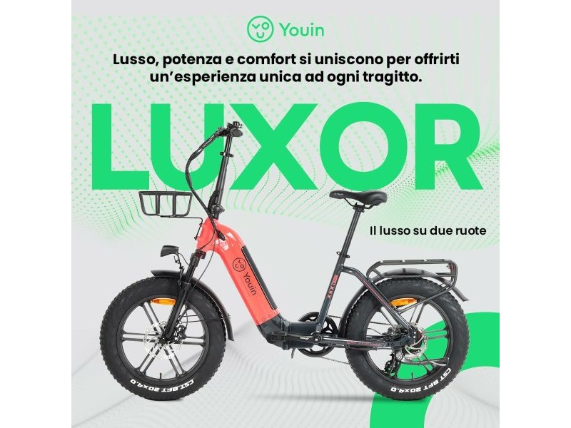 Електрически Велосипед Youin BK1716 LUXOR II Корал 250 W