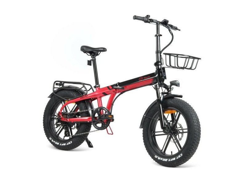 Електрически Велосипед Youin BK1650R DALLAS Черен Червен 250 W 20