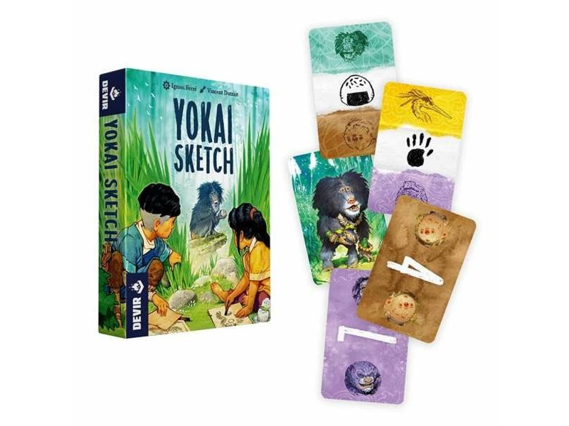 Настолна игра Devir Yokai Sketch