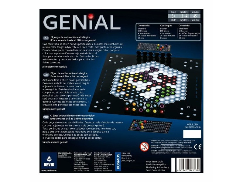 Настолна игра Devir BGGENITR