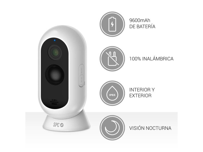 Видеокамера за наблюдение SPC Internet 6309B MAGNES 3 Безжичен Full HD 1080p