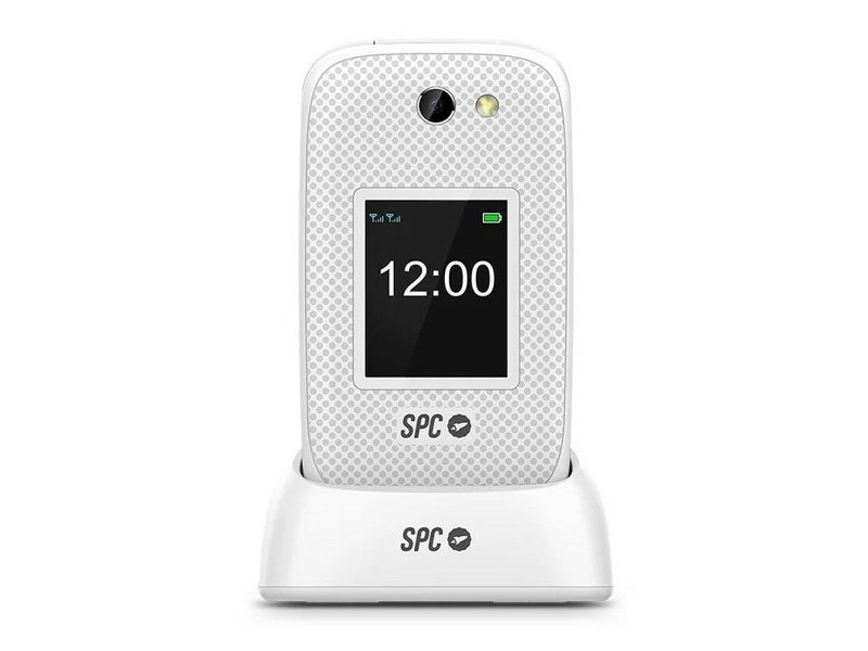 Мобилен телефон за по-възрастни хора SPC 2337B Бял 128 GB 2,8