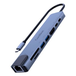 USB извод CoolBox COO-DOCK-C-81 Сив 100 W