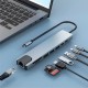 USB извод CoolBox COO-DOCK-C-81 Сив 100 W