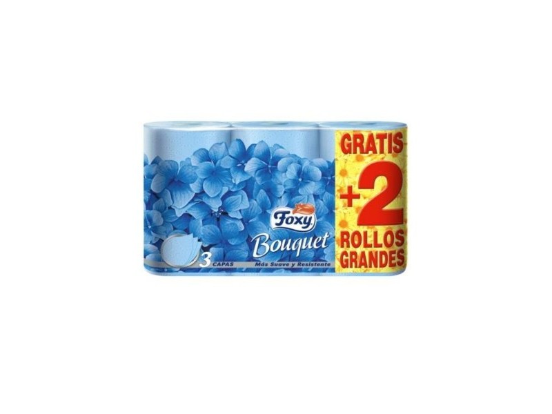 Тоалетна Хартия Foxy Bouquet 3 слоя (6 uds)