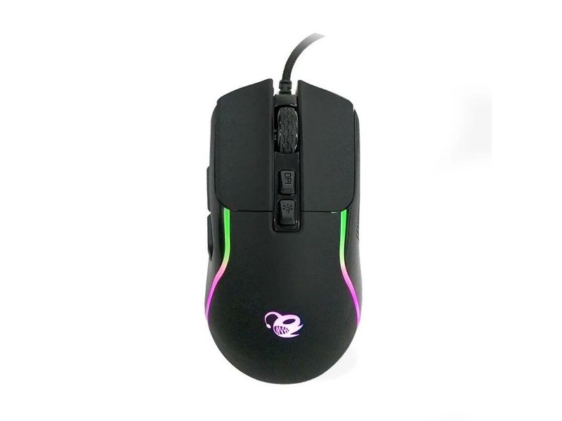 Опаковка на игра DeepGaming Черен Испанска Qwerty