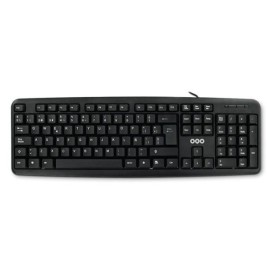 Клавиатура OQO T001-U Черен Многоцветен Испанска Qwerty
