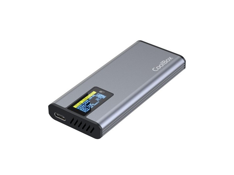 Калъф за твърд диск CoolBox COO-MCM-M2F Сив Сребрист 2,5 Калъф за твърд диск CoolBox COO-MCM-M2F Сив Сребрист 2,5
