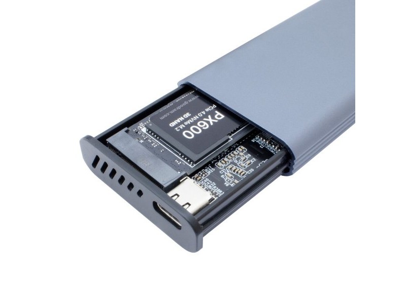 Калъф за твърд диск CoolBox COO-MCM-M2F Сив Сребрист 2,5 Калъф за твърд диск CoolBox COO-MCM-M2F Сив Сребрист 2,5