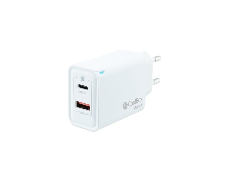Зарядно за стена CoolBox LBP246DW 45 W Бял
