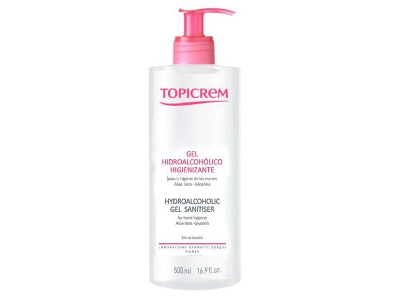 Хидроалкохолен Гел Topicrem Uh 500 ml