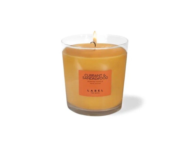 Ароматизирана Свещ Label Касис Сандалово дърво 220 g