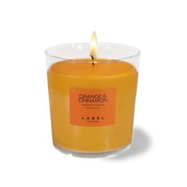Ароматизирана Свещ Label Оранжев Канела 220 g