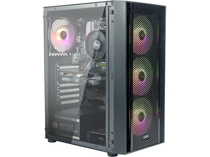 Настолен компютър CoolPC PUMA AMD Ryzen 5 AMD Ryzen 5 5500U 16 GB RAM 500 GB SSD Nvidia Geforce RTX 4060