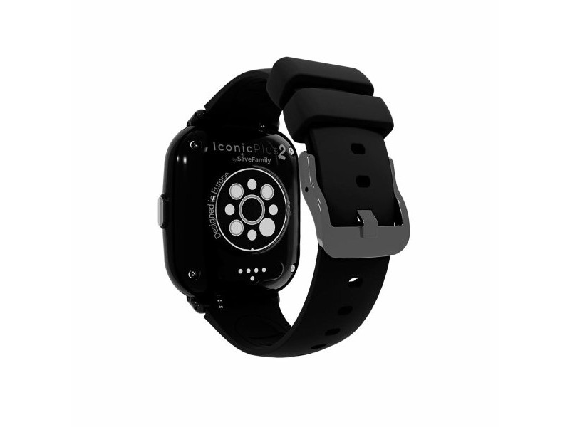 Смарт часовник Save Family ICONIC2 BLACK 40 mm 1,44” Черен