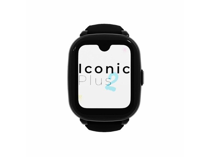 Смарт часовник Save Family ICONIC2 BLACK 40 mm 1,44” Черен