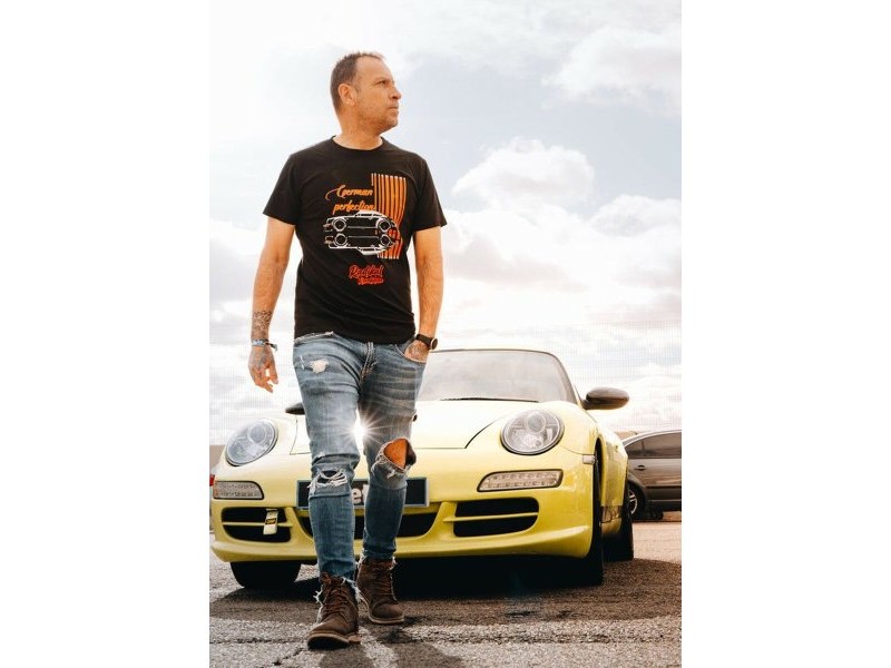 Мъжка тениска с къс ръкав RADIKAL GERMAN PERFECTION Черен M
