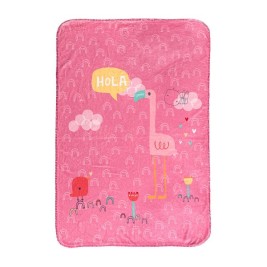 Одеяло HappyFriday Moshi Moshi Hola Многоцветен Микрофибър 110 x 140 cm